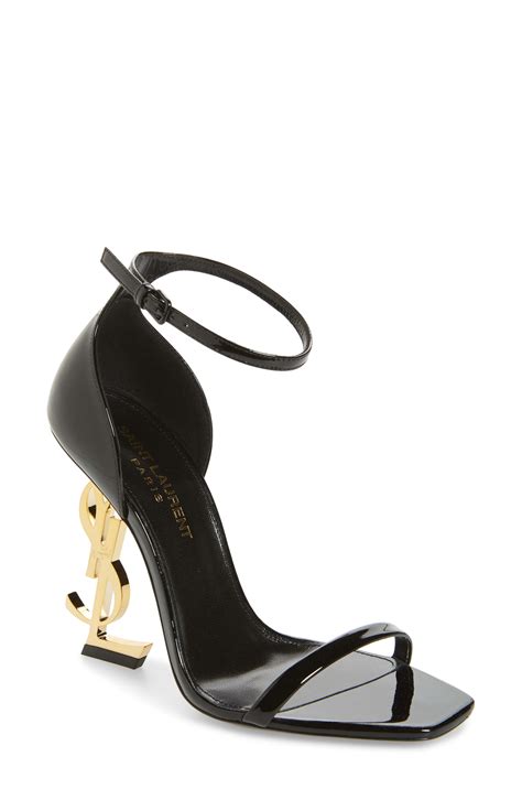 yves saint laurent sandali|yves Saint Laurent black heels.